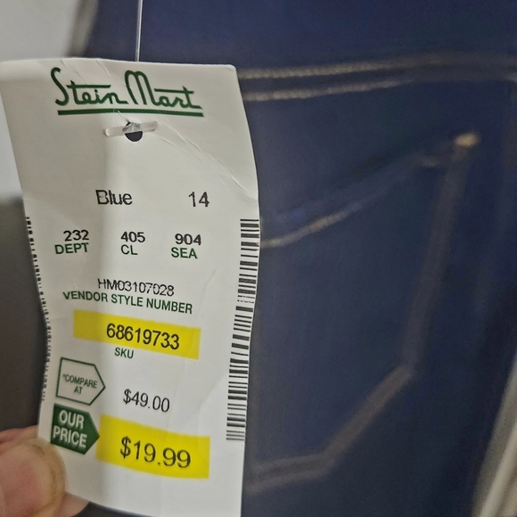 Hydraulic wide waistband bootcut/ankle jeans women's 14 NWT - Picture 3 of 7